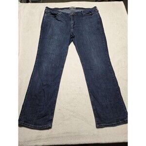 Levi's Women's Blue Classic Straight-Leg Jeans Pants Plus Size: 20W (40x29)